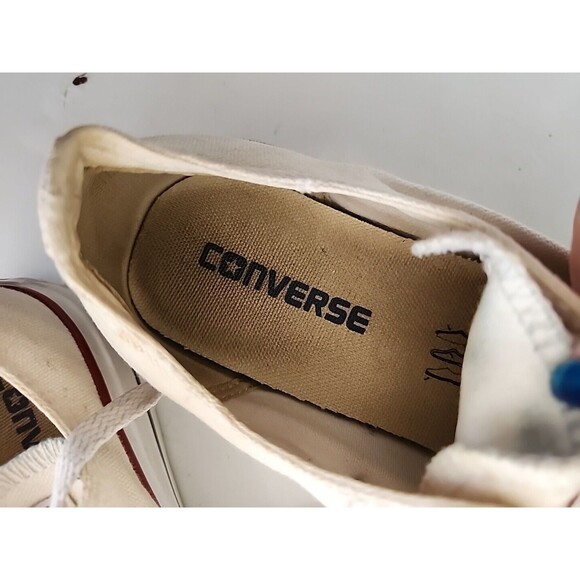 Converse Chuck Taylor All Star White Low Top Sneaker in Women's Size 7 Mens Sz 5 - Picture 7 of 16